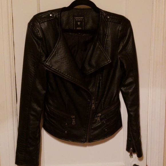 Guess faux leather jacket - Picture 3 of 5
